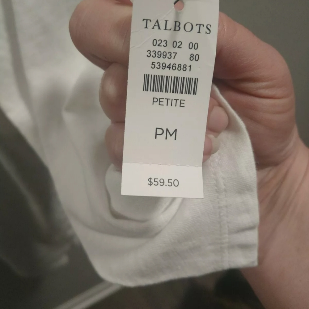 Talbots split neck tunic - Picture 4 of 4